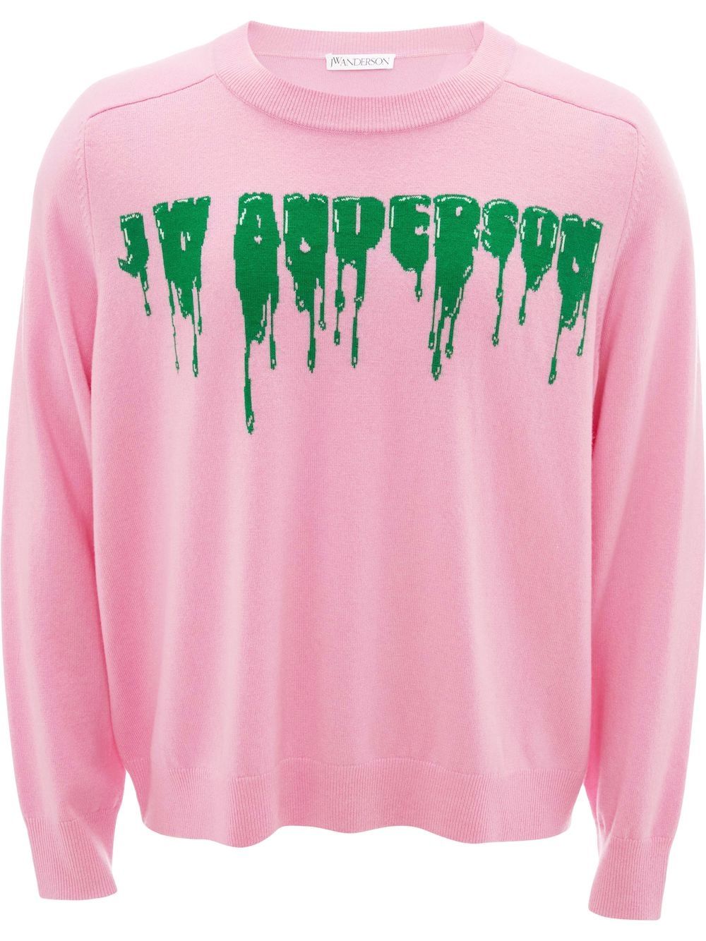 JW Anderson Pullover mit Slime-Logo - Rosa von JW Anderson