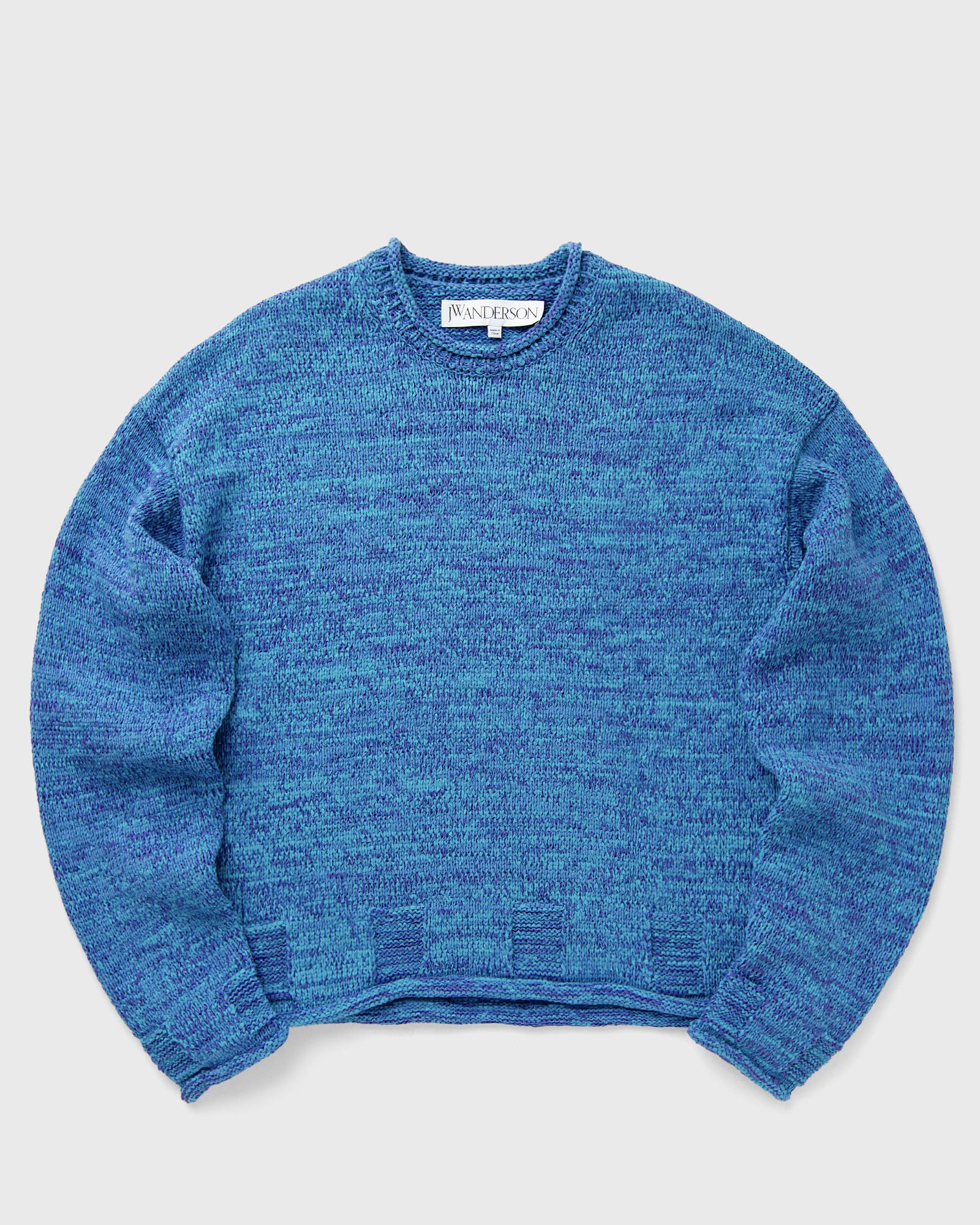 JW Anderson SPACE DYE JUMPER men Pullovers blue in Größe:L von JW Anderson