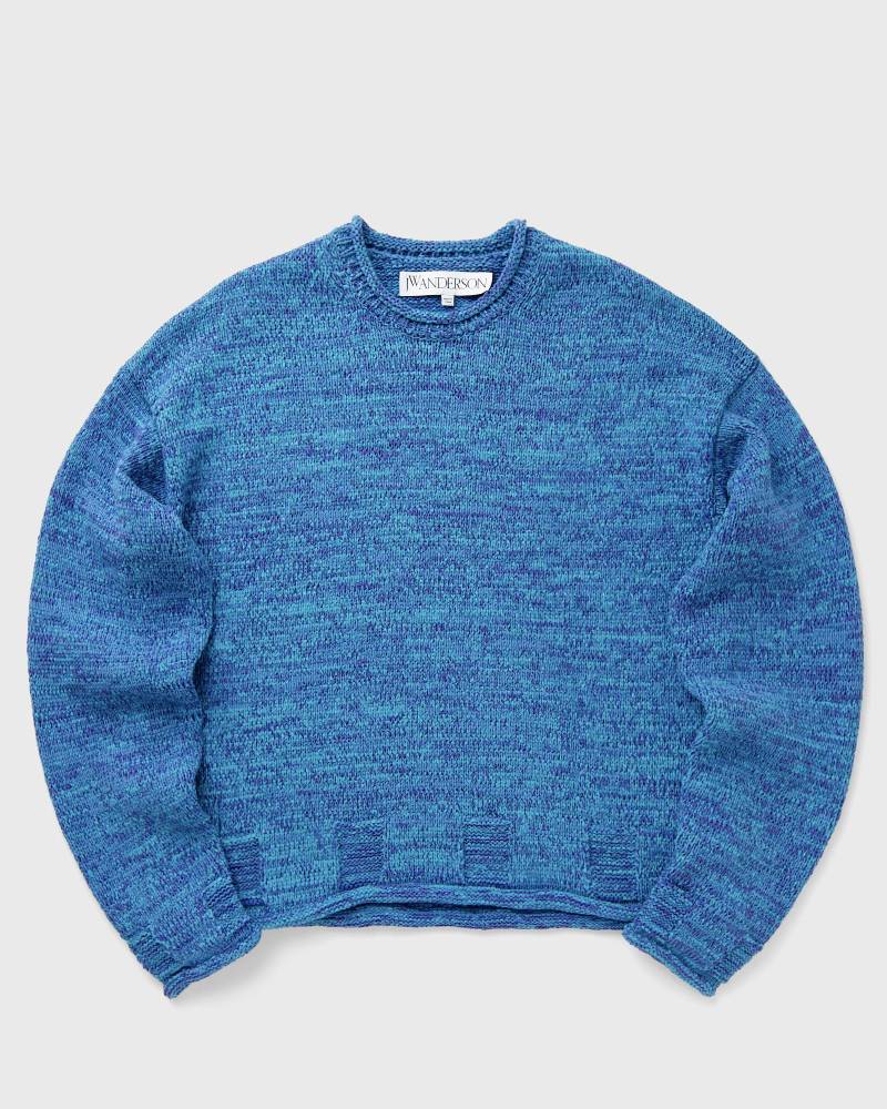 JW Anderson SPACE DYE JUMPER men Pullovers blue in Größe:XL von JW Anderson