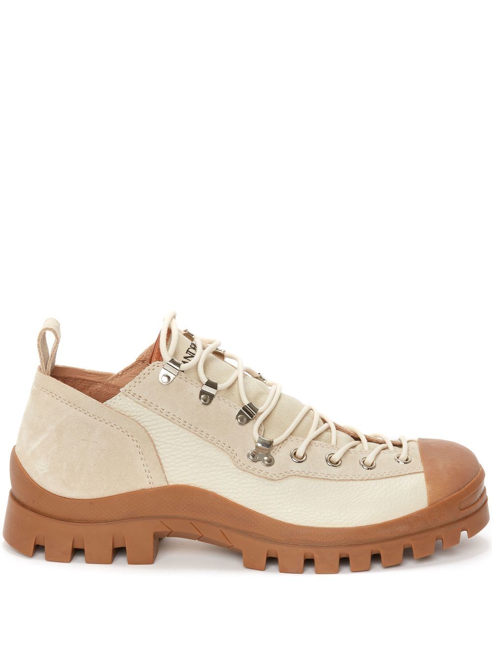 JW Anderson Schnürschuhe mit Logo-Stickerei - Nude von JW Anderson