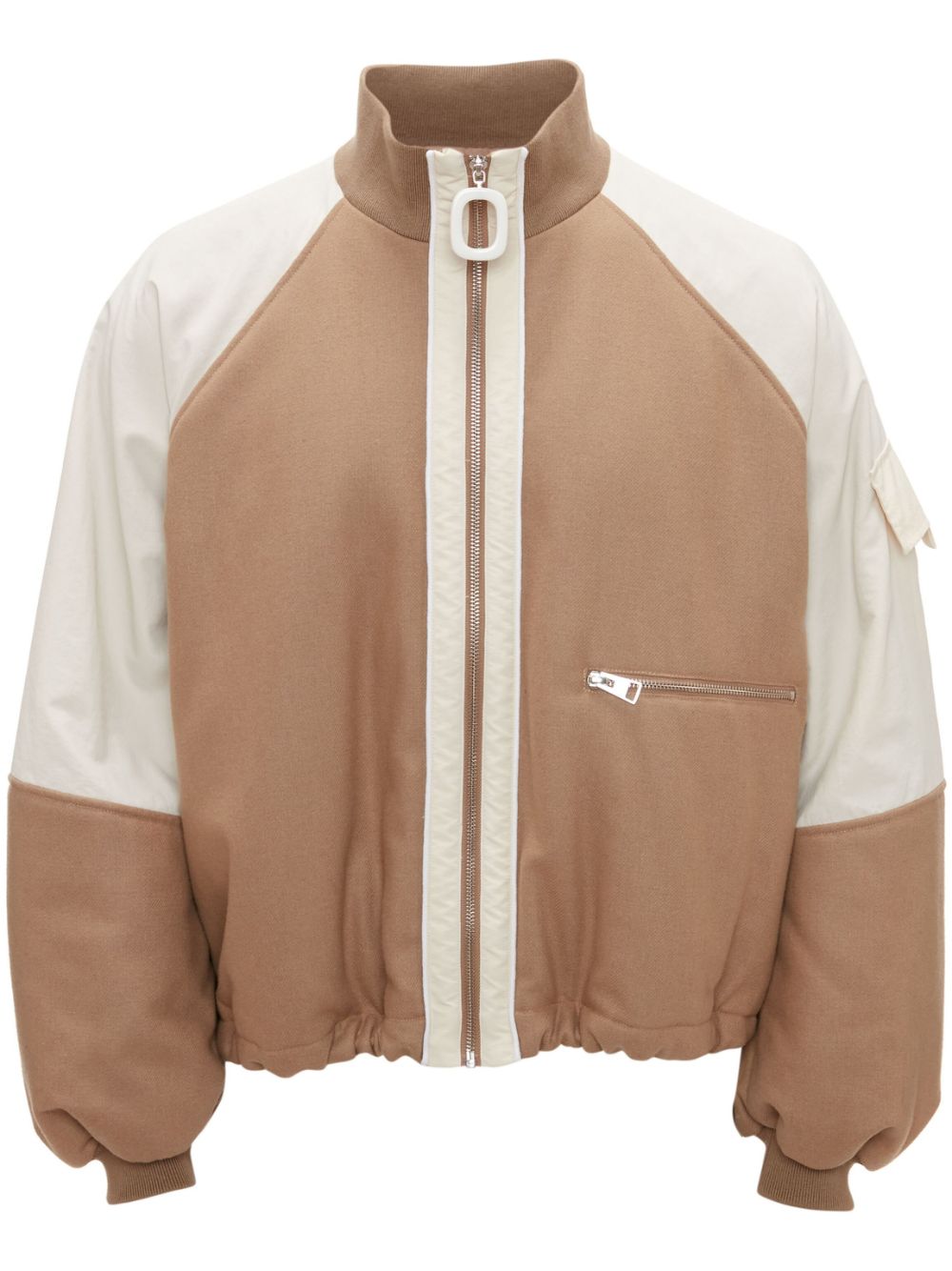 JW Anderson Sportjacke mit Kontrasteinsätzen - Nude von JW Anderson