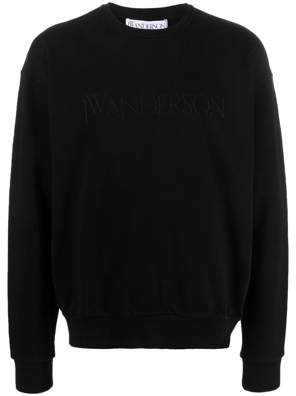 JW Anderson Sweatshirt mit Logo-Stickerei - Schwarz von JW Anderson