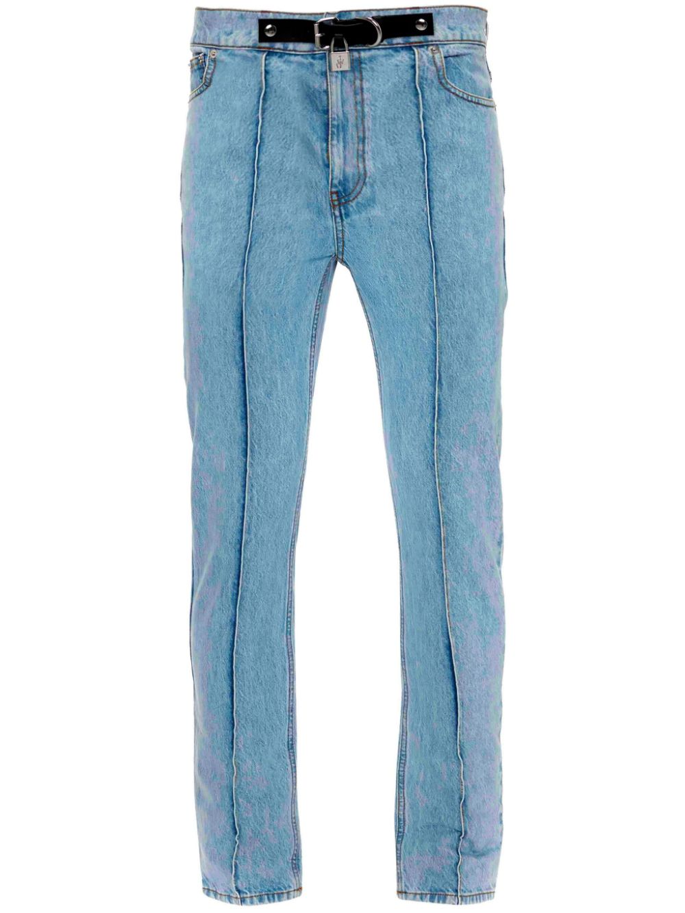 JW Anderson Tapered-Jeans mit Schloss - Blau von JW Anderson