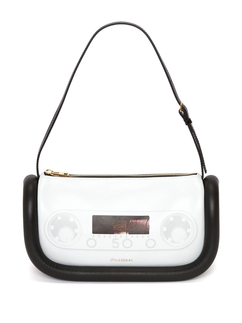 JW Anderson The Bumper Schultertasche - Weiß von JW Anderson