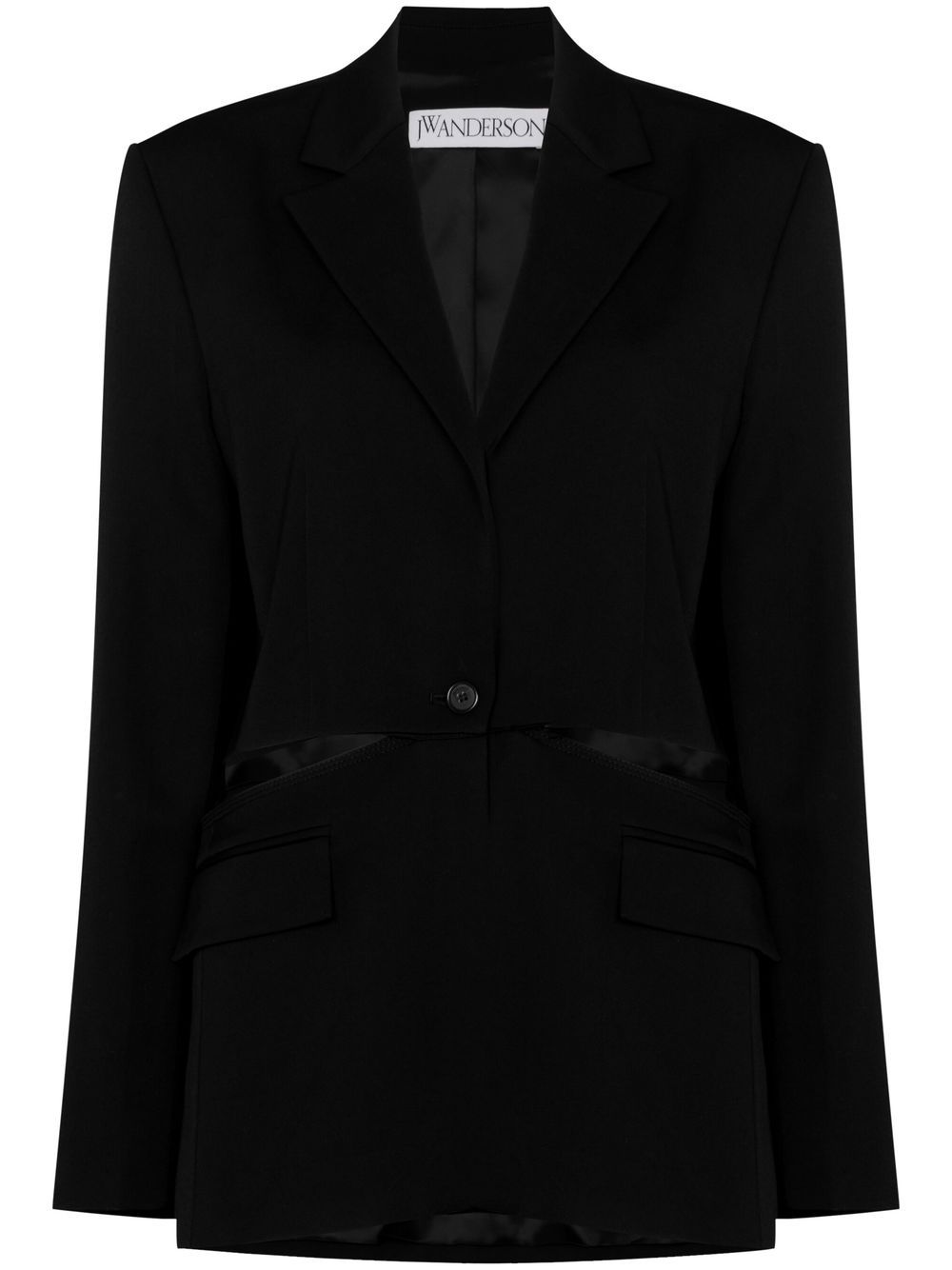 JW Anderson Blazer im Oversized-Look - Schwarz von JW Anderson