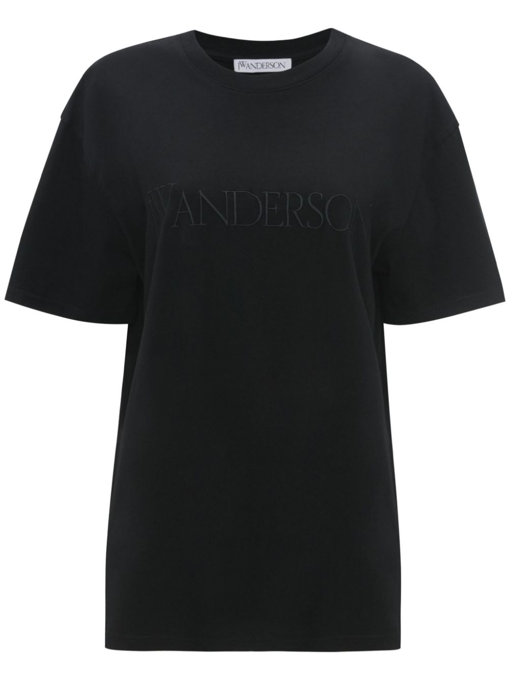 JW Anderson T-Shirt mit Logo-Stickerei - Schwarz von JW Anderson