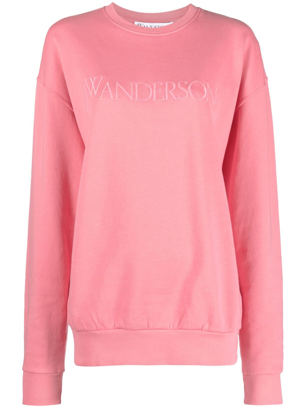 JW Anderson Sweatshirt mit Logo-Stickerei - Rosa von JW Anderson