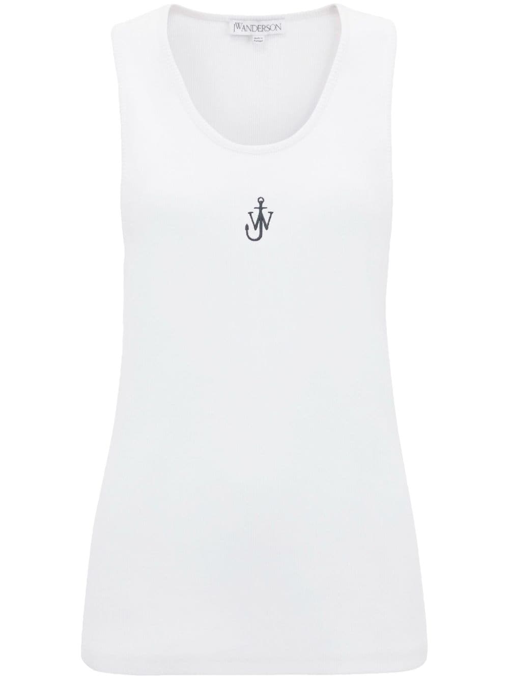 JW Anderson Tanktop mit Logo-Stickerei - Weiß von JW Anderson