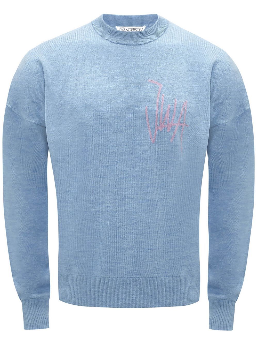 JW Anderson Sweatshirt mit Rundhalsausschnitt - Blau von JW Anderson