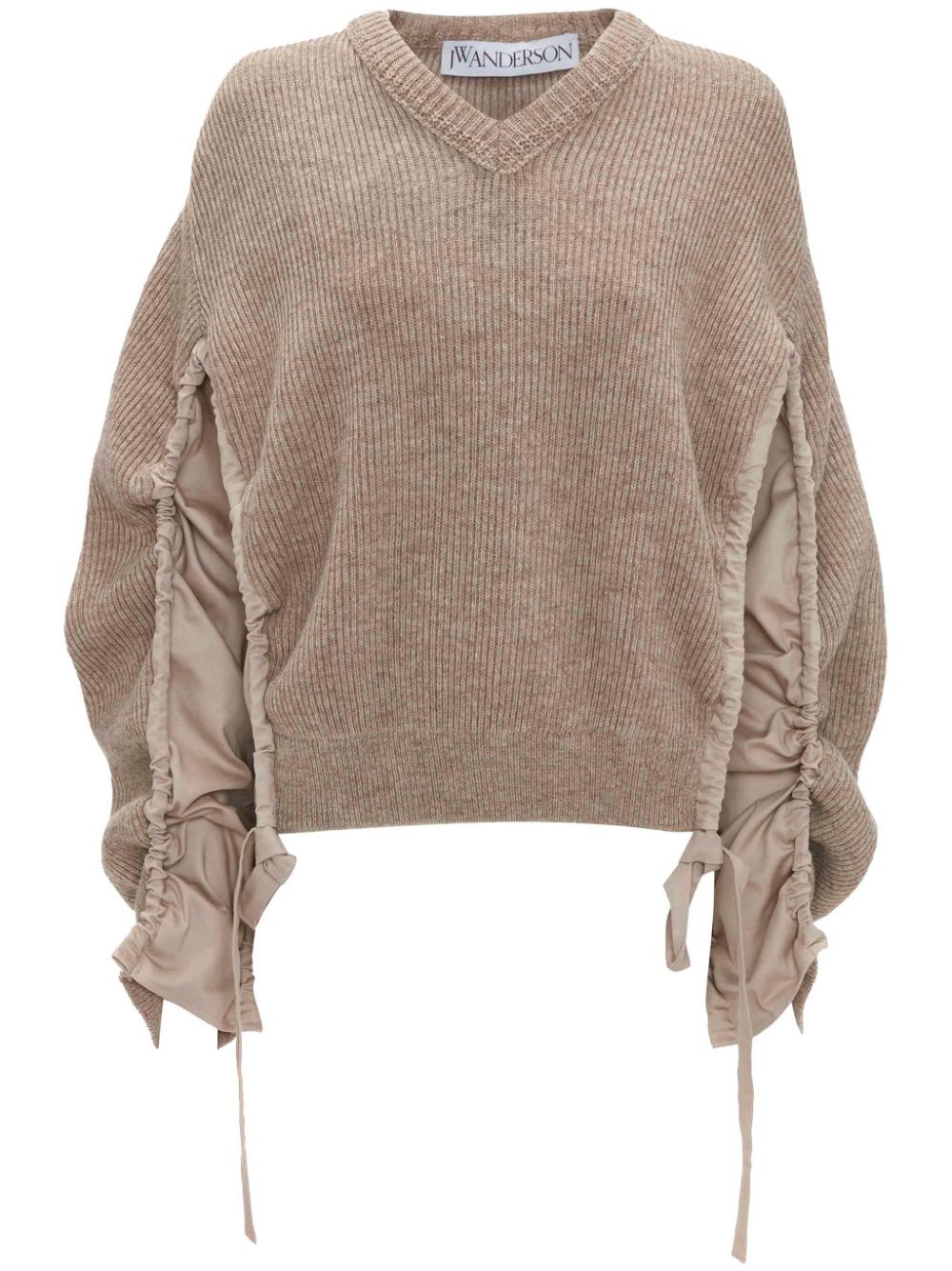 JW Anderson Gerippter Pullover - Nude von JW Anderson