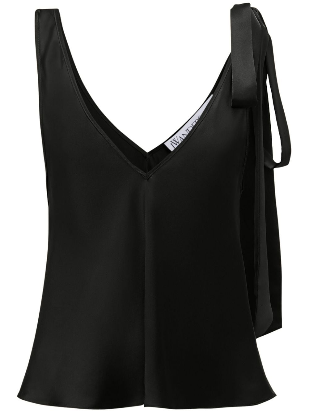 JW Anderson Top aus Seide - Schwarz von JW Anderson