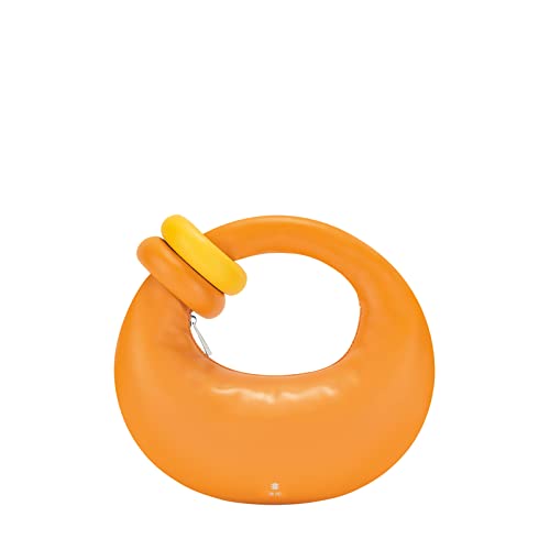 JW PEI Damen Abacus Top Handle Bag, Orange/Abendrot im Zickzackmuster (Sunset Chevron), top-handle bag, Hobo von JW PEI