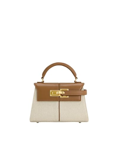 JW PEI Damen Elise Handtasche - Braunes Canvas von JW PEI