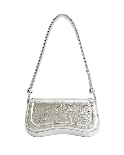 JW PEI Damen Joy Schultertasche - Silber von JW PEI