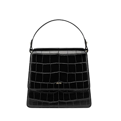 JW PEI Damen FAE Crossbody mit Tragegriff oben, Schwarz, Small von JW PEI