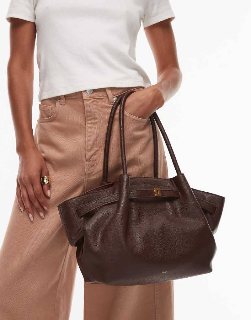 JW PEI - Hana - Mittelgroße Tragetasche in Dunkelbraun von JW PEI