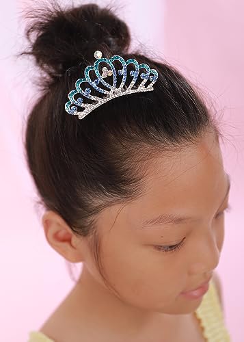 JWICOS Mini Kristall Haarkamm Silber Kleine Strass Haarkamm für Mädchen Prinzessin Geburtstag Party, S JWICOS Mini Kristall Haarkamm Silber Kleine Strass Haarkamm für Mädchen Prinzessin Geburtstag Party, S von JWICOS