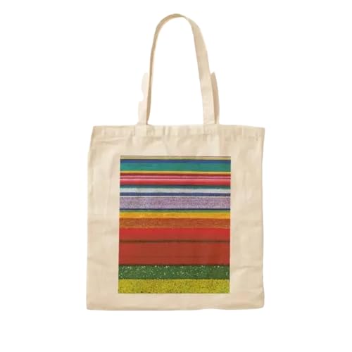 JWPPPATD City And Colour Little Cotton Canvas Bag Foldable Designer Casual Shoulder Bag Shopper Grocery Fabric Travel Unisex Reusable von JWPPPATD