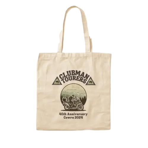 JWPPPATD Clubman Tourers 40Th Adv Green Mountains Canvas Bag Ladies Fabric Designer Shopper Reusable Unisex Women Travel Handbag von JWPPPATD