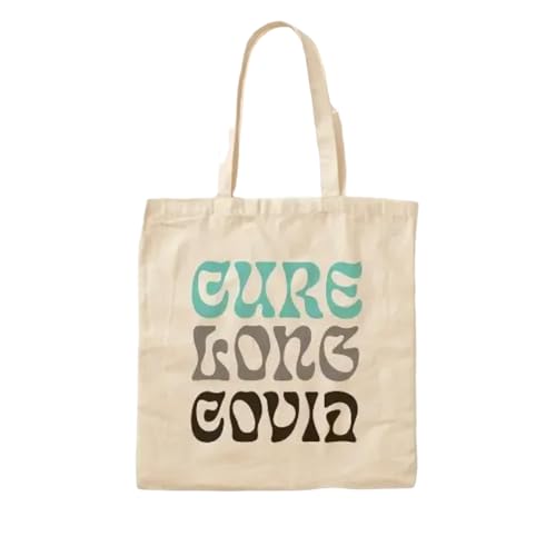 JWPPPATD Cure Long Awareness Teal Multi C Canvas Bag Casual Fabric Foldable Handbag Women Unisex Ladies Designer Shopper Tote Fashion von JWPPPATD