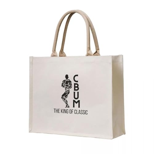 JWPPPATD Einkaufstasche Christopher Bumstead oder Cbum, der König des klassischen T-Shirts Shopper Geschenk Frauen Taschen von JWPPPATD
