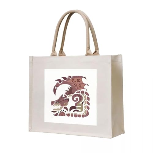 JWPPPATD Einkaufstasche Pink Rathian ökologische Einkaufstaschen von JWPPPATD