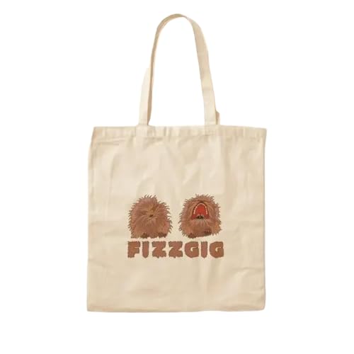 JWPPPATD Fizzgig Roar Cotton Canvas Bag Designer Reusable Shoulder Bag Women Fashion Handbag Printed Shopper Casual Grocery Fabric von JWPPPATD