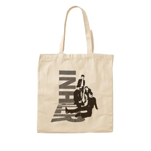 JWPPPATD Inhaler Band Inhaler Band Cotton Canvas Bag Shopper Women Ladies Casual Handbag Shoulder Bag Foldable Fabric Unisex Printed von JWPPPATD