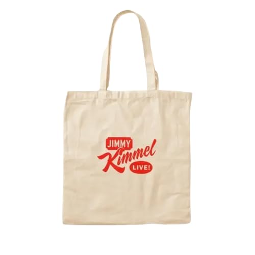 JWPPPATD Jimmy Kimmel Live Comedy Classic Cotton Canvas Bag Casual Printed Unisex Travel Designer Fashion Tote Grocery Ladies Foldable von JWPPPATD