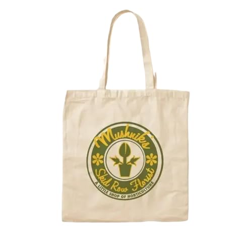 JWPPPATD Mushnik Is Skid Row Florist Cotton Canvas Bag Grocery Foldable Shopper Women Travel Shoulder Bag Unisex Casual Designer Fashion von JWPPPATD