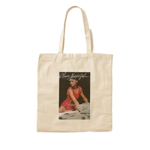 JWPPPATD Newton Physic Oliv Cotton Canvas Bag Reusable Tote Fashion Women Foldable Grocery Printed Designer Fabric Ladies Handbag Travel von JWPPPATD