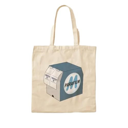 JWPPPATD Parafilm Cotton Canvas Bag Unisex Casual Foldable Fabric Handbag Printed Shoulder Bag Designer Shopper Women Tote Ladies Travel von JWPPPATD