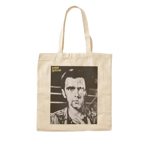 JWPPPATD Peter Gabriel Cotton Canvas Bag Shoulder Bag Printed Foldable Ladies Casual Unisex Women Designer Handbag Fabric Shopper Tote von JWPPPATD