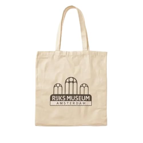 JWPPPATD Rijks Museum Cotton Canvas Bag Travel Designer Foldable Reusable Casual Ladies Fabric Grocery Unisex Women Fashion Tote von JWPPPATD