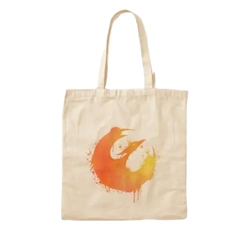 JWPPPATD Sabine Wren Is Starbird Cotton Canvas Bag Tote Foldable Fashion Women Travel Reusable Shopper Printed Grocery Fabric Handbag von JWPPPATD