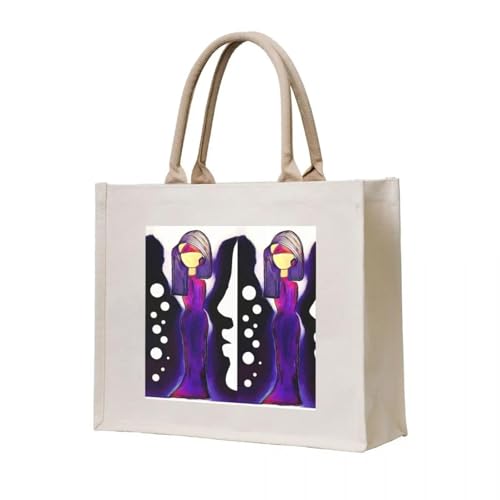 JWPPPATD Tote Bag Parfüm Botticelli Nr. 2 tolle Damen Einkaufstaschen faltbar von JWPPPATD