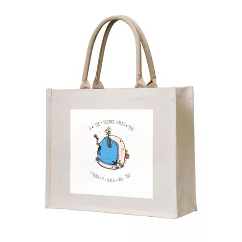 JWPPPATD Tote Bag Silent Astro Stoff Canvas Hand Damen Taschen von JWPPPATD