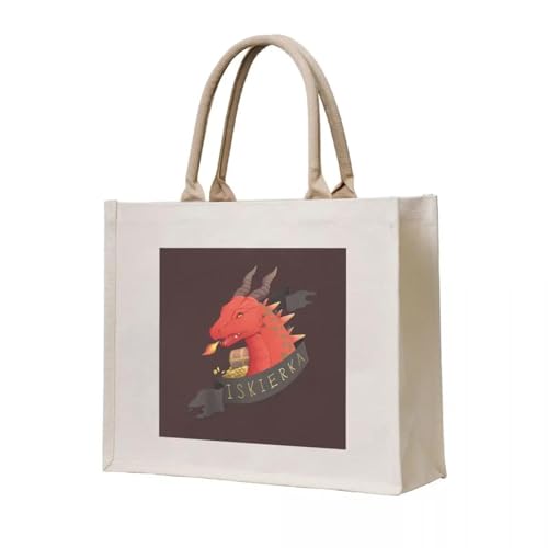 JWPPPATD Tote Bag Temeraire - Iskierka Canvas Sacs de Shopping Damen-Shopper von JWPPPATD