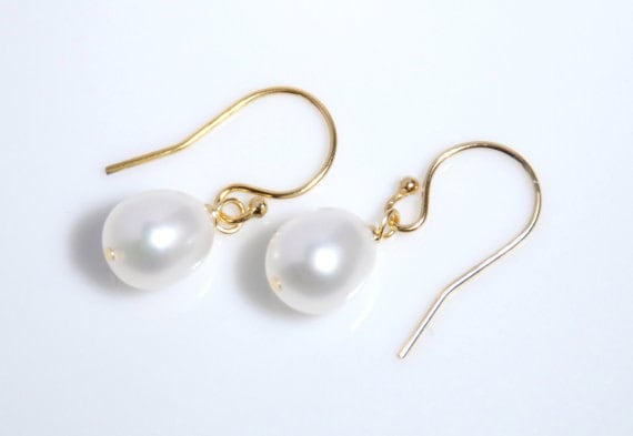 Süßwasser Perle 14K Gold Gefüllte Ohrringe Der Klasse Aa Süßwasser Perle 14K Gold Gefüllte Ohrringe Der Klasse Aa von JWbeads