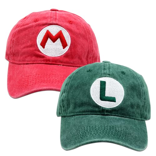 Marrio Kinder Baseball Cap, 2PCS Marrio Baseballkappe Schirmmütze Sonnenschutz Cap Baseballmütze Einstellbare Kappe Cartoon Snapback Cap Sports Outdoor Mütze Sonnenbrillen Set für Kinder Ab 2 Jahren von JXBBAAC