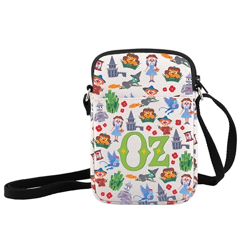 JXGZSO Science Fiction inspirierte Umhängetasche, Musik-Filmliebhaber, Geschenk, wunderbares Film-Fan-Geschenk, Schultertasche, Musiktheater, Nerd-Geschenk, Wizard Oz, small von JXGZSO