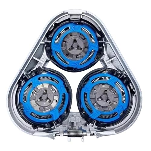 Ersatz-Ganzkopf, Kompatibel Mit Philips, S5252, S5270, S5271 Und Mehr, Kompatibel Mit Norelco, Elektrorasierer Der Serie 5000 (S5xxx), Alle Modelle(Silvery) von JXWPOCGH