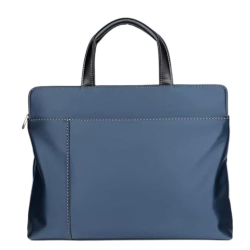 JXXUIRUIEEN Aktentasche Herren Business Handtasche für den Transport von Papierdateien(Blau) von JXXUIRUIEEN