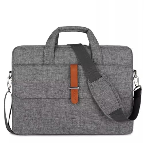 JXXUIRUIEEN Business Handtasche Geschäftsreise Dokumententasche für den Transport von Papierdateien(Grey) von JXXUIRUIEEN