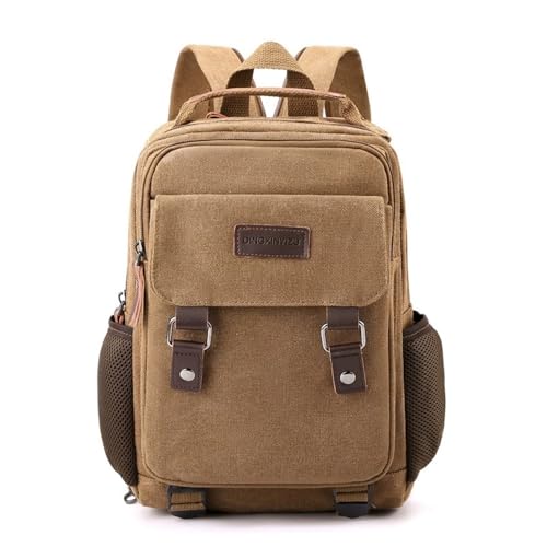 JXXUIRUIEEN Canvas-Brusttasche for Herren, großer Rucksack für Frauen Männer(Colour 1) von JXXUIRUIEEN
