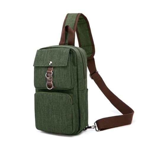 JXXUIRUIEEN Herren-Brusttasche mit einer Schulter und Umhängetasche für Frauen Männer(Colour 1) von JXXUIRUIEEN
