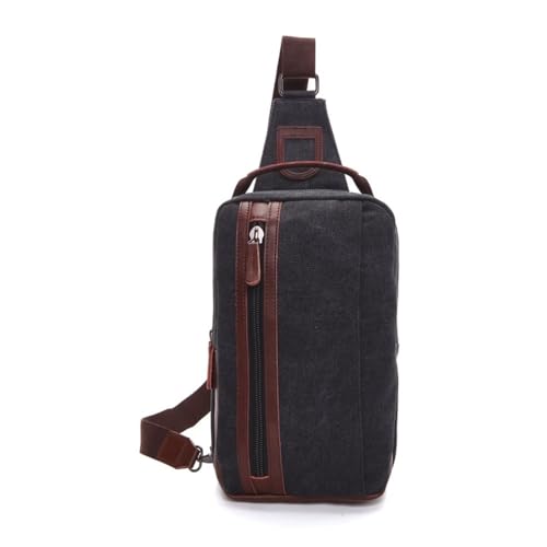 JXXUIRUIEEN Lässige Canvas-Umhängetasche für Frauen Männer(Colour 2) von JXXUIRUIEEN