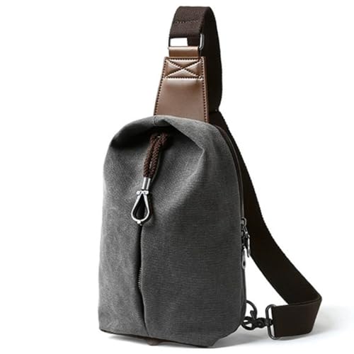 JXXUIRUIEEN Retro-Umhängetasche, lässige Canvas-Umhängetasche for Herren für Frauen Männer(Colour 1) von JXXUIRUIEEN