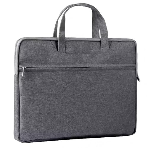 JXXUIRUIEEN Tragbare Konferenz-Tragetasche aus Canvas for Herren für den Transport von Papierdateien(Light Grey) von JXXUIRUIEEN