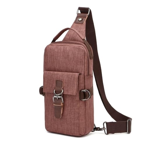 JXXUIRUIEEN Unisex Brusttasche Umhängetasche mit einem Riemen für Frauen Männer(Colour 1) von JXXUIRUIEEN